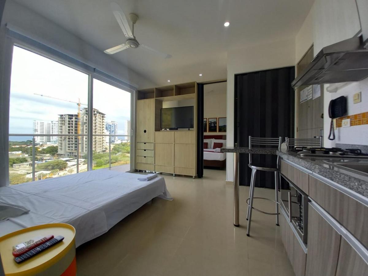 סנטה מרתה Terrazas Tayrona Travelers Apartamentos Y Suites מראה חיצוני תמונה