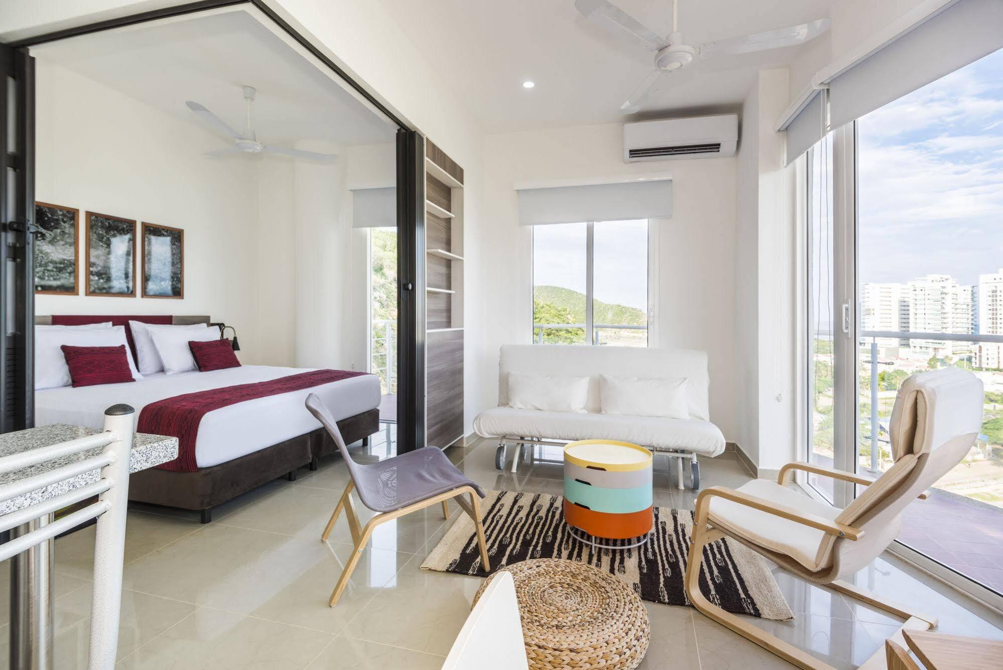 סנטה מרתה Terrazas Tayrona Travelers Apartamentos Y Suites מראה חיצוני תמונה